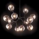12ΦΩΤΟ ΦΩΤΙΣΤΙΚΟ ΟΡΟΦΗΣ ΜΕΤΑΛΛΙΚΟ ΜΑΥΡΟ KEPLER SP12 IDEAL LUX