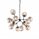 12ΦΩΤΟ ΦΩΤΙΣΤΙΚΟ ΟΡΟΦΗΣ ΜΕΤΑΛΛΙΚΟ ΜΑΥΡΟ KEPLER SP12 IDEAL LUX