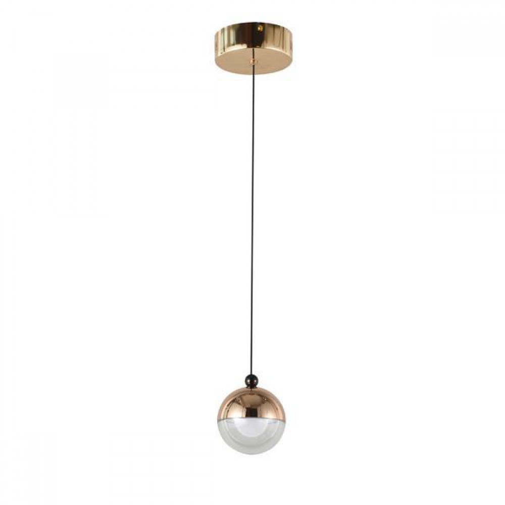 ΦΩΤΙΣΤΙΚΟ ΚΡΕΜΑΣΤΟ ΑΛΟΥΜΙΝΙΟ LED 6W 3000Κ Φ10 ΧΡΥΣΟ ARTE ILLUMINA MELANIE