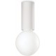 Petit pl1 Μονό Σποτ με Ντουί E27 σε Λευκό Χρώμα  Ideal Lux
