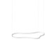 Κρεμαστό Φωτιστικό Λευκό LED Waves-3 sp L1556 x H2093 x P870 mm IDEAL LUX