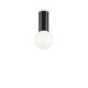 Petit pl1 Μονό Σποτ με Ντουί E27 σε Μαύρο Χρώμα  Ideal Lux