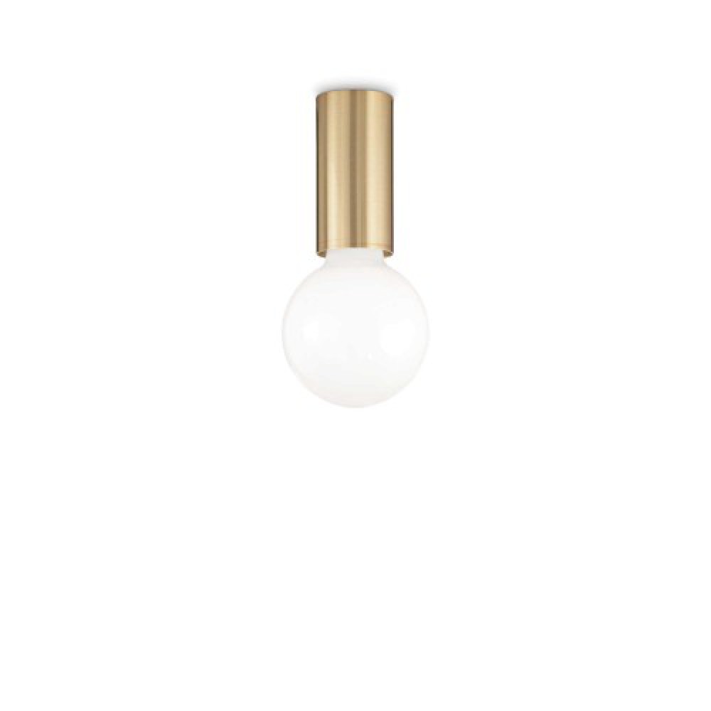 Petit pl1 Μονό Σποτ με Ντουί E27 σε Χρυσό Χρώμα  Ideal Lux