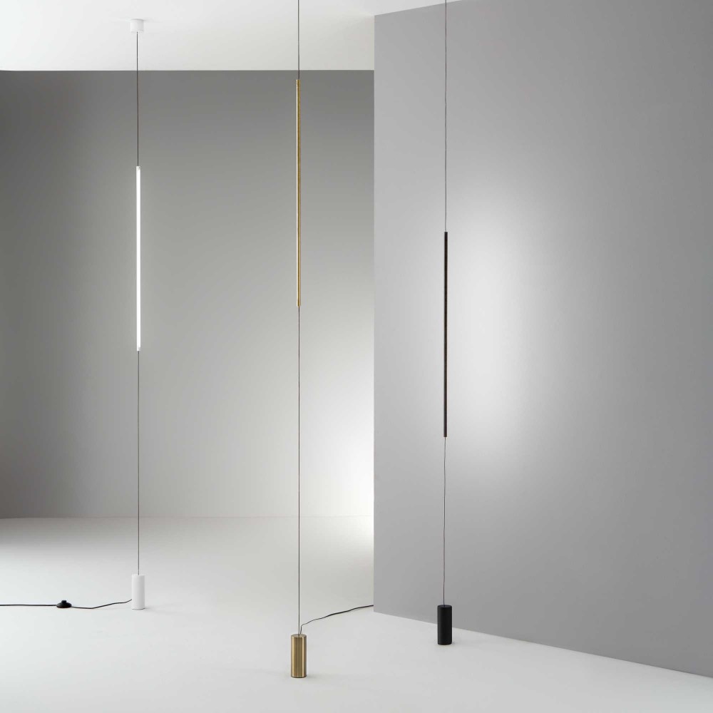Φωτιστικό Δαπέδου Υ704xΜ6εκ LED σε Λευκό Χρώμα Filo pt IDEAL LUX