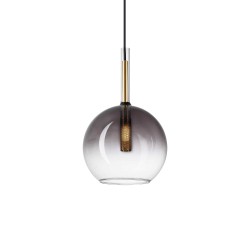 Φωτιστικό Οροφής Φ18x51,5cm 1xG9 28W Χρυσό-Γκρι Empire sp1 sfera - IDEAL LUX