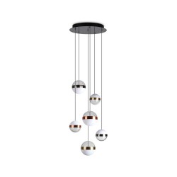 Κρεμαστό Φωτιστικό Πολύχρωμο LED Galaxy sp6 Ø 400 x H min 350 / max 2345 mm