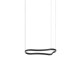 Κρεμαστό Φωτιστικό Μαύρο LED Waves-1 sp L942 x H2093 x P451 mm IDEAL LUX