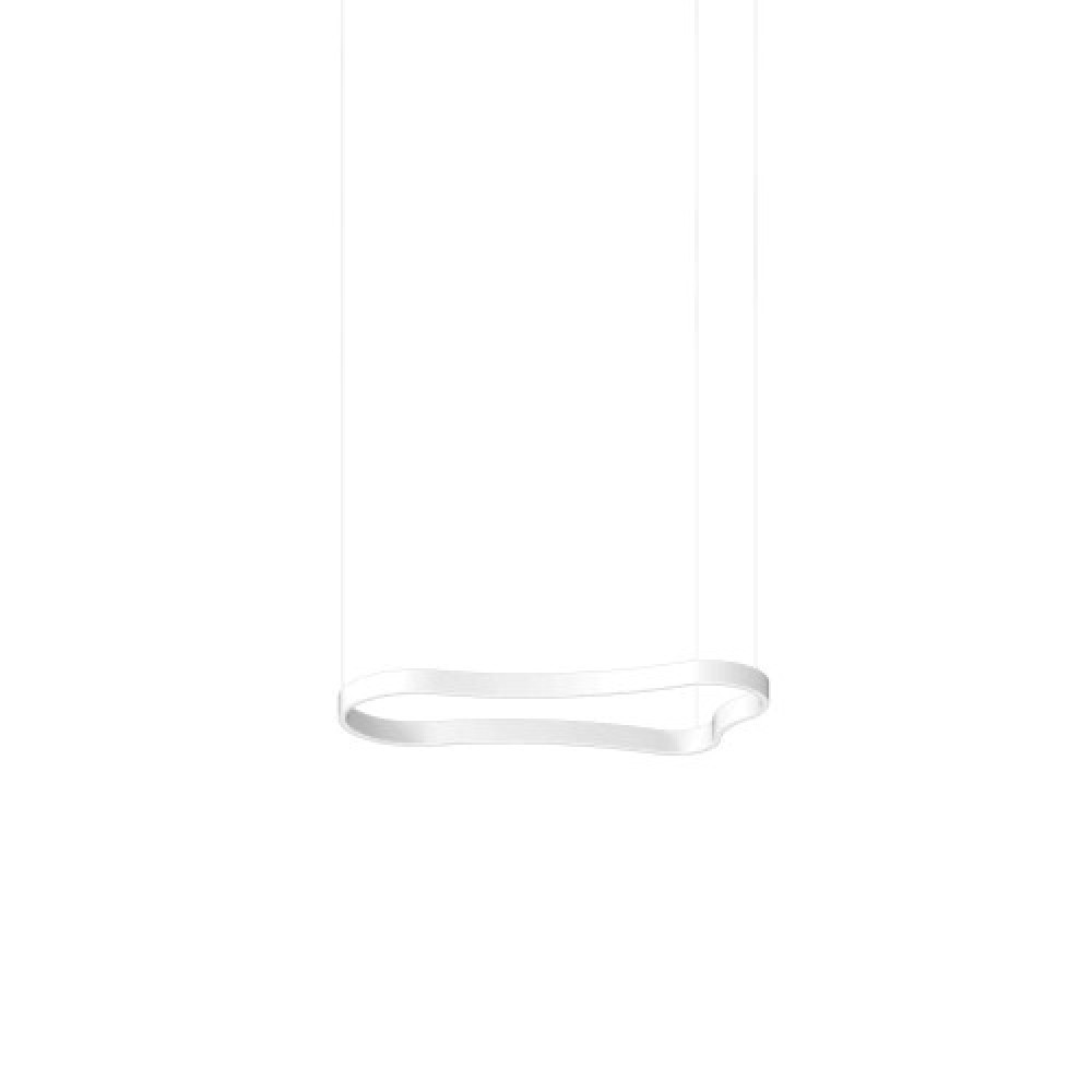 Κρεμαστό Φωτιστικό Λευκό LED Waves-1 sp L942 x H2093 x P451 mm IDEAL LUX
