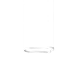 Κρεμαστό Φωτιστικό Λευκό LED Waves-1 sp L942 x H2093 x P451 mm IDEAL LUX
