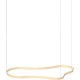 Κρεμαστό Φωτιστικό Χρυσό LED Waves-3 sp L1556 x H2093 x P870 mm IDEAL LUX