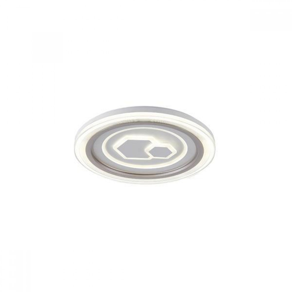 ΠΛΑΦΟΝΙΕΡΑ LED 60W 5100Lm 3000K Φ50 3CCT 3000-4000-6500K 490x50mm ΛΕΥΚΟ ARTE ILLUMINA MOTIVO
