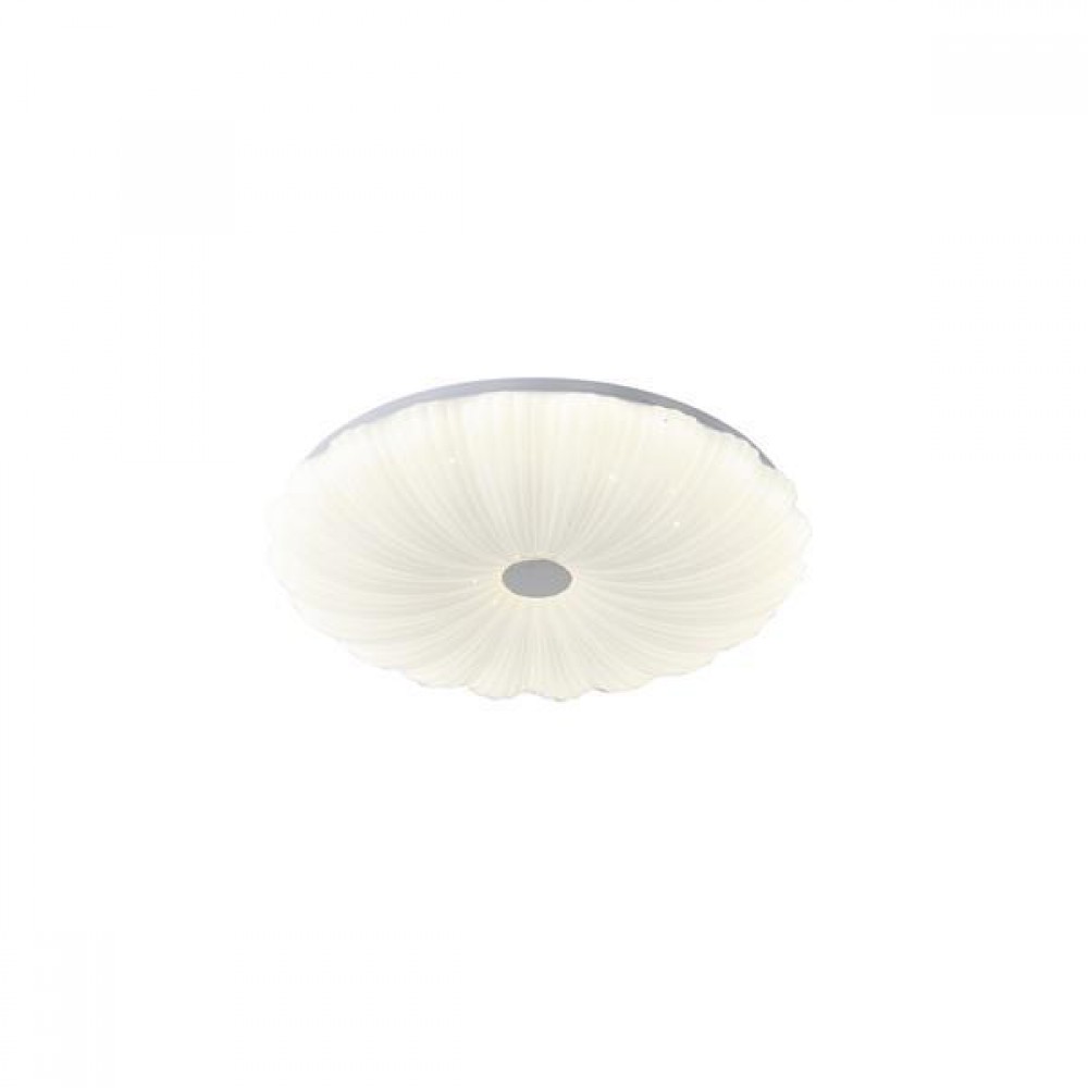 ΠΛΑΦΟΝΙΕΡΑ ΠΛΑΣΤΙΚΗ LED 60W 4680Lm 3CCT(3000-4000-6000K) Φ480x75mm ΛΕΥΚΟ ARTE ILLUMINA MOTIVO