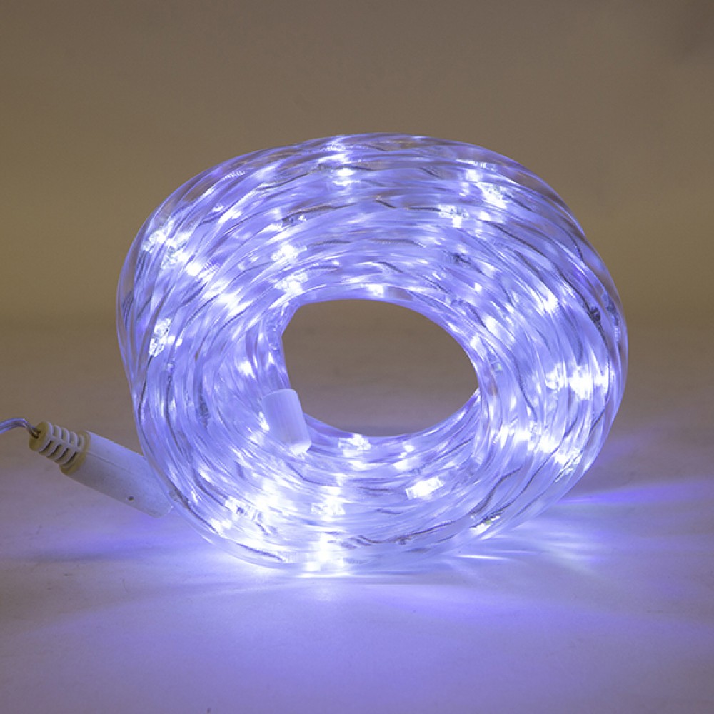 ΦΩΤΟΣΩΛΗΝΑ SMD LED 10m, ΜΟΝΟΚΑΝΑΛΗ ME 8 ΠΡΟΓΡΑΜΜΑ & ΜΝΗΜΗ, ΛΕΥΚΟ 20 LED/m IP44