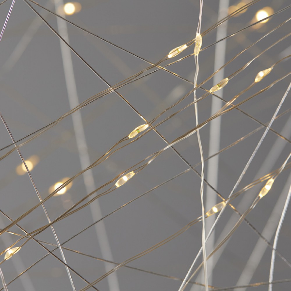 ΑΣΤΕΡΙ ΦΩΤΙΖΟΜΕΝΟ 78cm, 240 LED, ΜΕΤΑΣΧΗΜΑΤΙΣΤΗ, ΑΣΗΜΙ ΜΕΤΑΛΛΙΚΟΣ ΣΚΕΛΕΤΟΣ, ΑΣΗΜΙ ΧΑΛΚΙΝΟ ΚΑΛΩΔΙΟ, ΘΕΡΜΟ ΛΕΥΚΟ LED, IP44