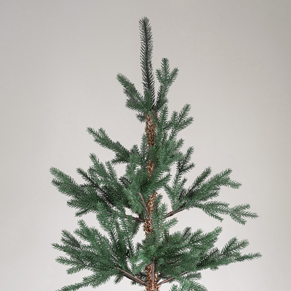ΔΕΝΤΡΟ ΔΑΝΙΑ, PE KAI PVC, ΜΕ ΞΥΛΙΝΟ ΚΟΡΜΟ ΣΤΗ ΒΑΣΗ, 210cm