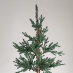 ΔΕΝΤΡΟ ΔΑΝΙΑ, PE KAI PVC, ΜΕ ΞΥΛΙΝΟ ΚΟΡΜΟ ΣΤΗ ΒΑΣΗ, 210cm
