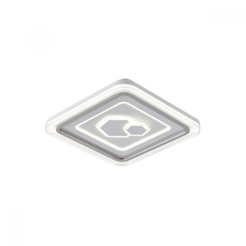 ΠΛΑΦΟΝΙΕΡΑ LED 60W 5220Lm 3000K Φ50 3CCT 3000-4000-6500K 490x50mm ΛΕΥΚΟ ARTE ILLUMINA MOTIVO