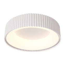 ΠΛΑΦΟΝΙΕΡΑ ΜΕΤΑΛΛΙΚΗ LED 30W 2262Lm 3000K Φ470mm ΛΕΥΚΟ ARTE ILLUMINA HALLO