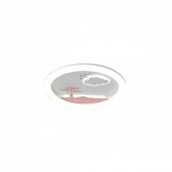 ΠΛΑΦΟΝΙΕΡΑ LED 60W Φ50 6120Lm 3000K 3CCT(3000-4000-6000K) 3000-4000-6500K 480x65mm ΛΕΥΚΟ-ΡΟΖ ARTE ILLUMINA ALEGRE
