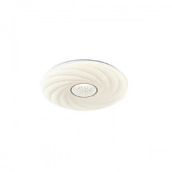 ΠΛΑΦΟΝΙΕΡΑ ΠΛΑΣΤΙΚΗ LED 60W 5580Lm 3000K 3CCT 3000-4000-6500K Φ480x75mm ΛΕΥΚΟ ARTE ILLUMINA TRIANO