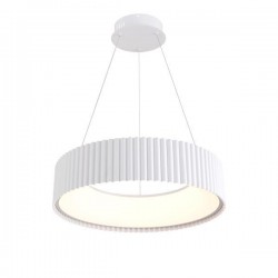 ΦΩΤΙΣΤΙΚΟ ΚΡΕΜΑΣΤΟ ΜΕΤΑΛΛΟ LED 30W 2262Lm 3000K ΛΕΥΚΟ Φ470mm ARTE ILLUMINA HALLO