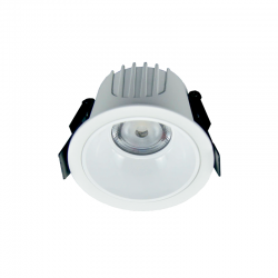 LED ΛΕΥΚΟ ΧΩΝΕΥΤΟ ΦΩΤΙΣΤΙΚΟ 10W 6500K 1100Lm 40° IP44 230V AC Ra80 Φ87*62MM 5YRS ACA