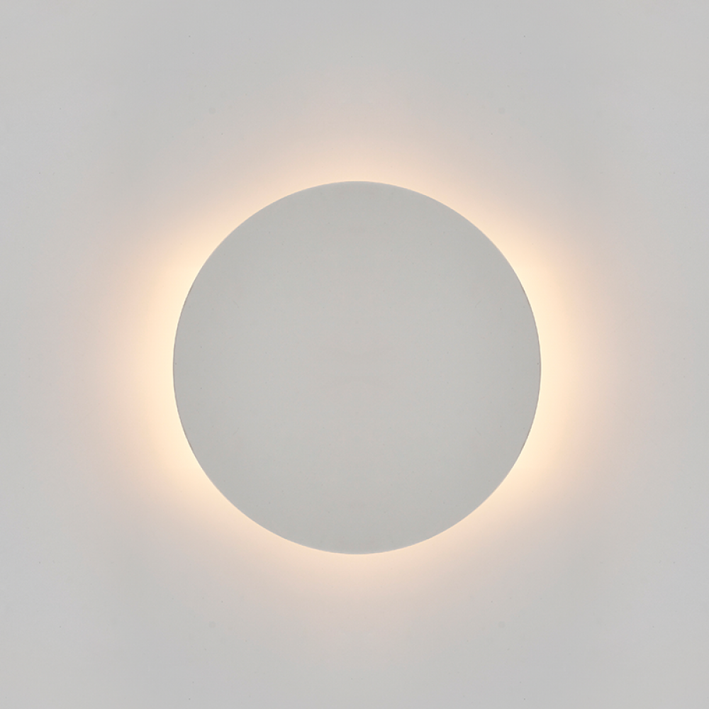 LED ΓΥΨΙΝΟ ΕΠΙΤΟΙΧΟ Φ/Σ ΦΥΣΙΚΟ 8W 570Lm 3000K Φ260Χ45 RAFA ACA