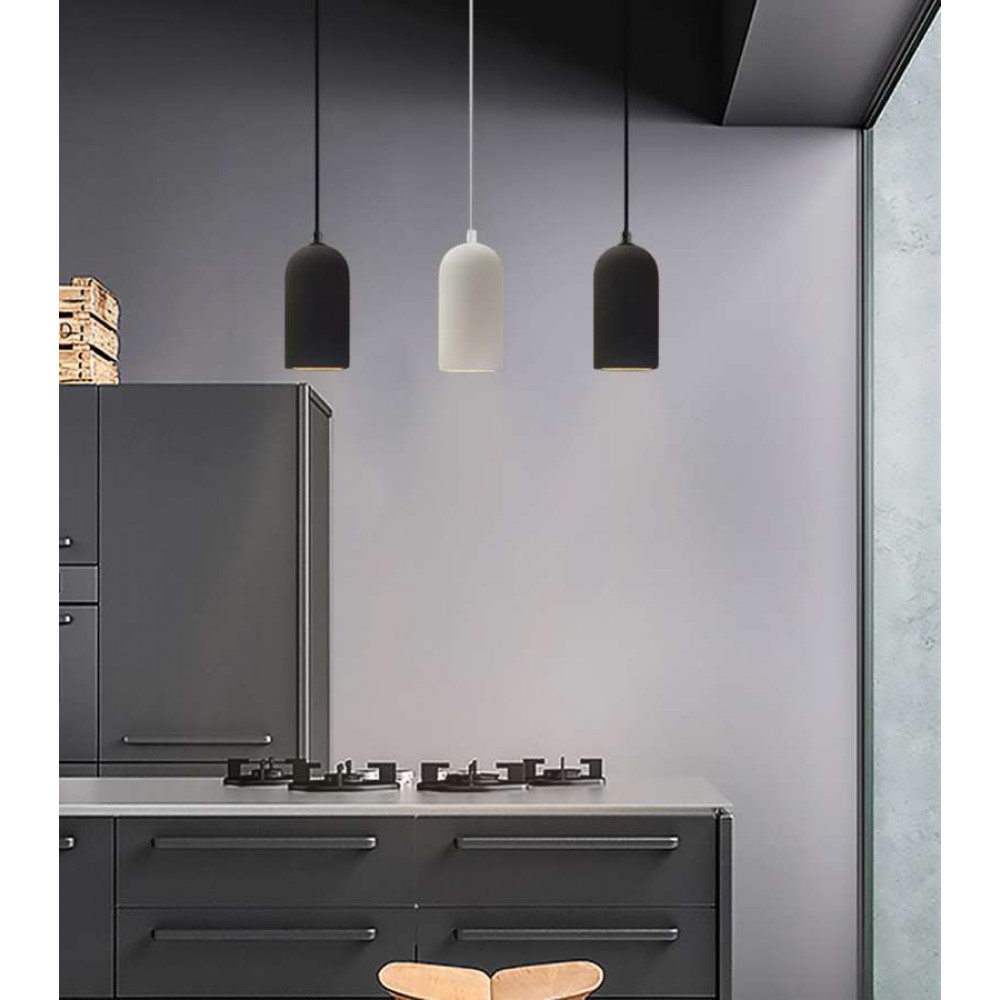 Κρεμαστο Ρυθμιζομενο Φωτιστικό Λευκό Niigata Atman