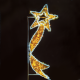 Λαμπάκια Σειρές Falling Star With Ribbon 372 LED Θερμό-Ψυχρό Φως IP65 1,5μ Καλώδιο