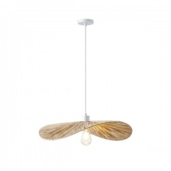 ΦΩΤΙΣΤΙΚΟ ΚΡΕΜΑΣΤΟ BAMBOO 1XE27 Max 15w 550X550X120mm ARTE ILLUMINA OASIS