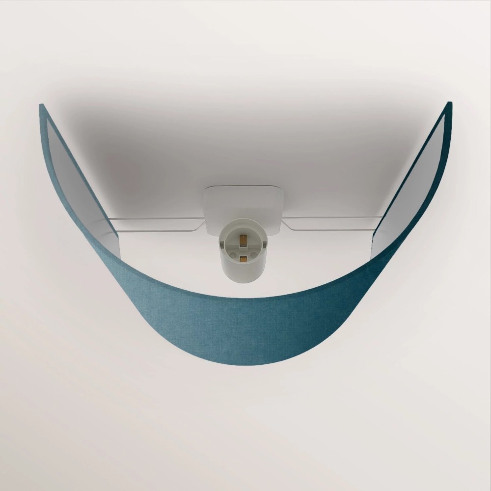 Απλίκα Βεντούλα με καπέλο από ύφασμα Γαλάζιο Creative Cables