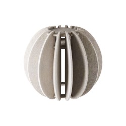 Κρεμαστό φωτιστικό με ελλειπτικό αμπαζούρ LAMPSHHADE Μπεζ - Made in Italy - Creative Cables