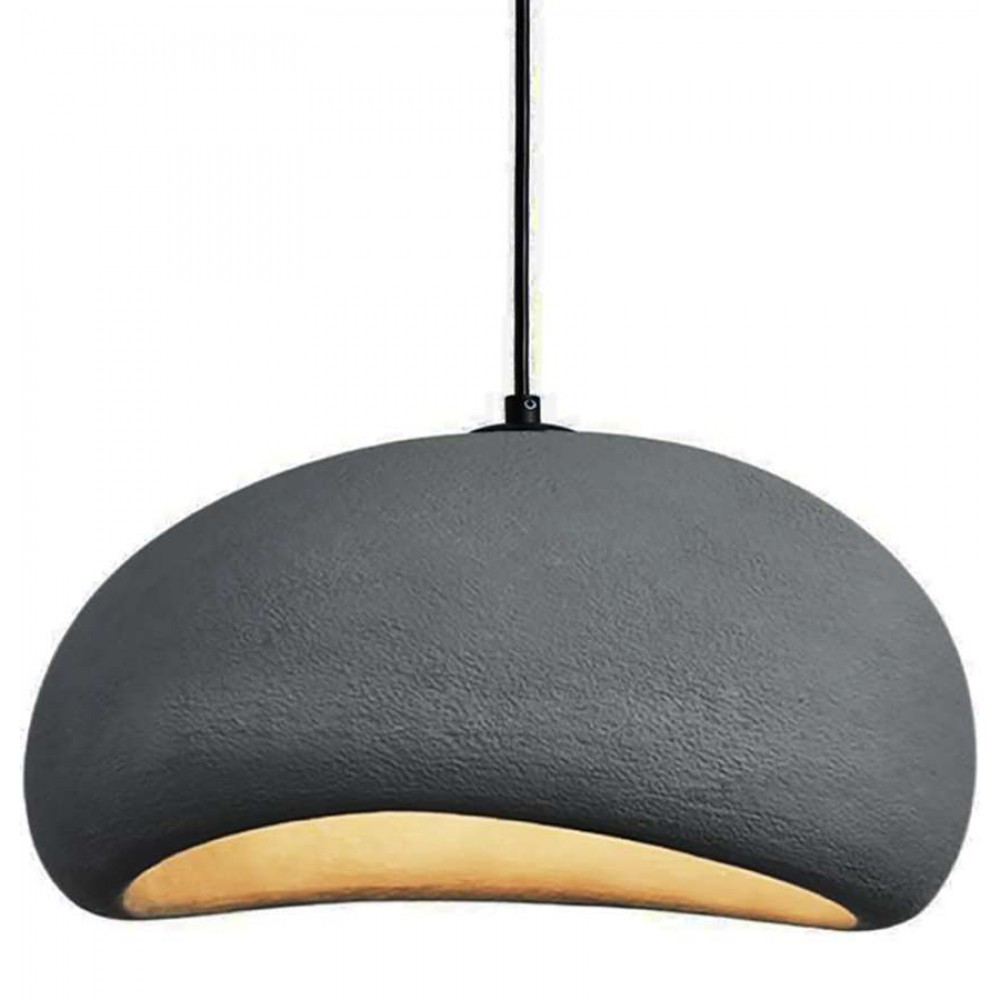 Κρεμαστό Ρυθμιζόμενο Φωτιστικό Γκρι με Ντουί E27 50x26εκ. Atman