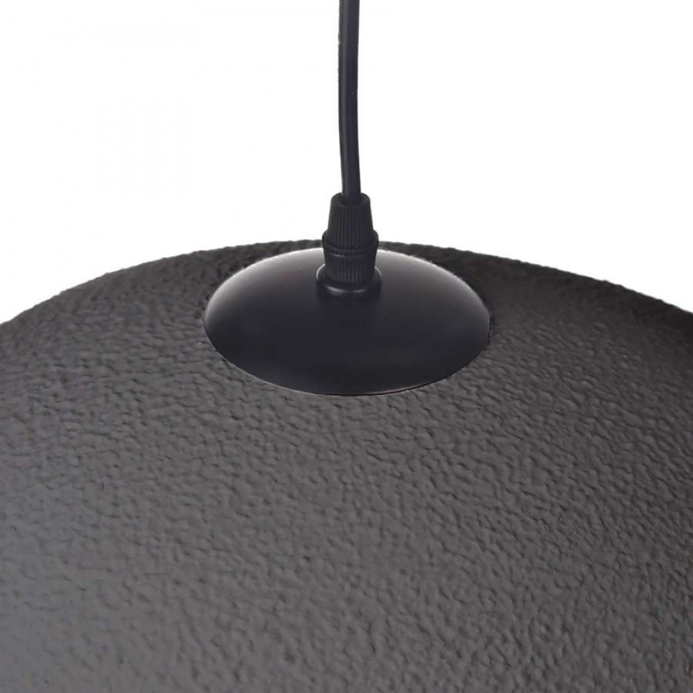 Κρεμαστό Ρυθμιζόμενο Φωτιστικό Γκρι με Ντουί E27 50x26εκ. Atman