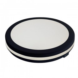ΠΛΑΦΟΝΙΕΡΑ LED 30W 2700Lm 3CCT(3000-4000-6000K) Φ30ΜΑΥΡΟ ARTE ILLUMINA OBEN