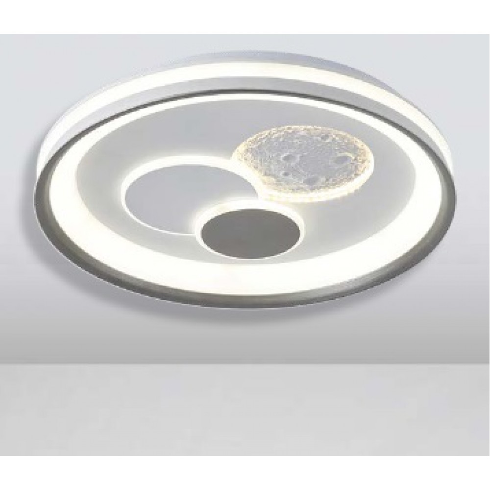 ΠΛΑΦΟΝΙΕΡΑ LED 60W 1000lm2CCT(3000&4000K) Φ50 510x75mm ΛΕΥΚΟ ΦΕΓΓΑΡΙ ARTE ILLUMINA ALEGRE