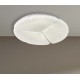 ΠΛΑΦΟΝΙΕΡΑ ΠΛΑΣΤΙΚΗ LED 60W 5700Lm 3000K 3CCT 3000-4000-6500KΦ 480x75mm ΛΕΥΚΟ ARTE ILLUMINA TRIANO