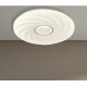 ΠΛΑΦΟΝΙΕΡΑ ΠΛΑΣΤΙΚΗ LED 60W 5580Lm 3000K 3CCT 3000-4000-6500K Φ480x75mm ΛΕΥΚΟ ARTE ILLUMINA TRIANO