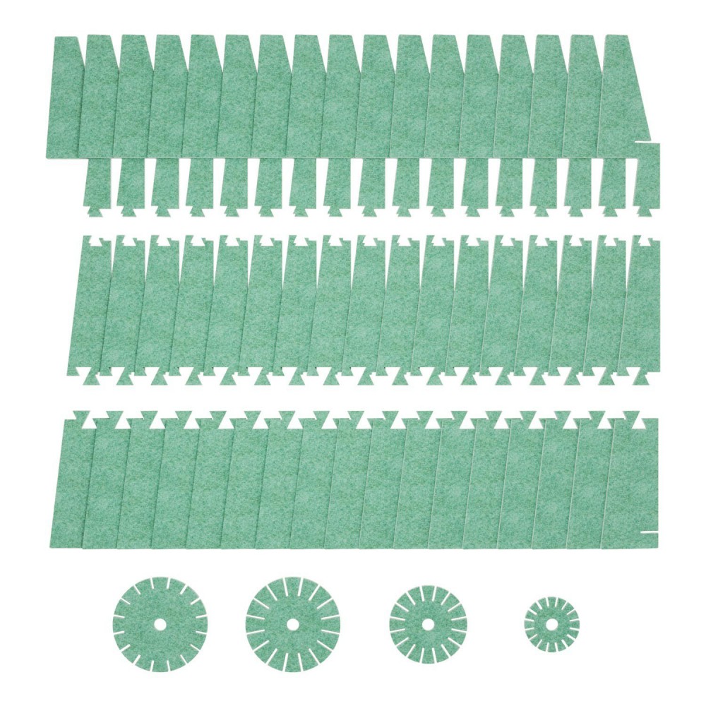 Φωτιστικό Δαπέδου Λευκό Από Ηχοαπορροφητικό Υλικό Πράσινο SHHINE