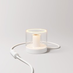 Επιτραπέζιο Φωτιστικό Posaluce Ghost Λευκό - Creative Cables