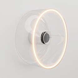 Φωτιστικό Τοίχου ή Οροφής Με Διάφανη Λάμπα Ghost Λευκό - Creative Cables