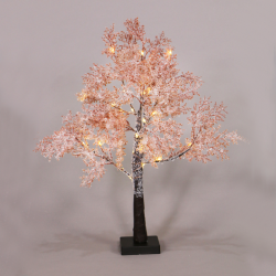 SNOW FLOWER TREE” 29 WW LED ΛΑΜΠΑΚ. IP20 3xAA ΥΨΟΣ 60CM ΒΑΣΗ 10x10CM ACA