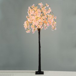 CHERRY BLOSSOM TREE 320 WW LED ΛΑΜΠ. ΑΝΤΑΠΤ:4,5V IP44 ΥΨΟΣ 150cm ΒΑΣΗ:21x21cm 5m ΚΑΛ aca