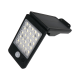 SOLAR SENSOR SMD LED WALL BLACK 2W 200Lm 4000K IP65 120° ACA