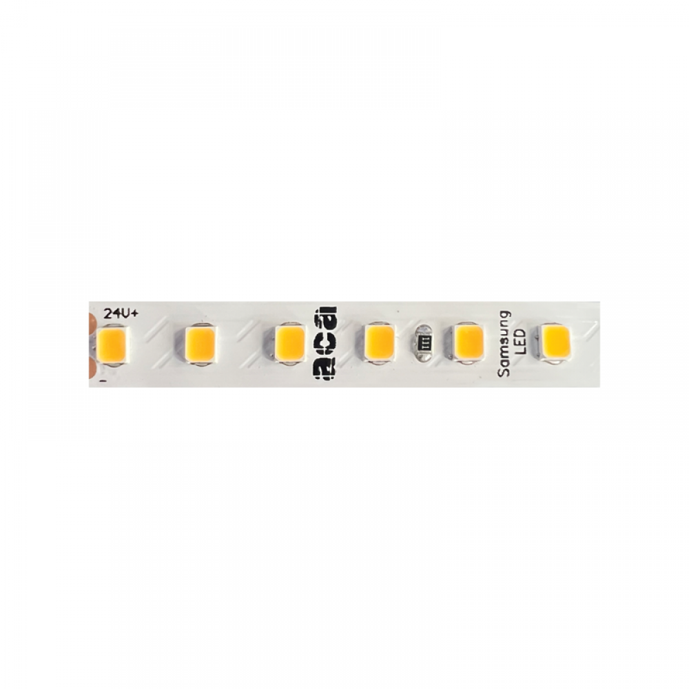 ΛΩΡΙΔΑ SAMSUNG LED 5M 7.7W/M 1320LM/M 24V DC IP20 4000K Ra80 8mm 5YRS ACA
