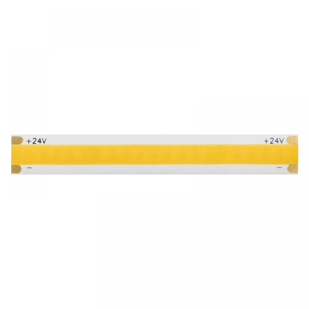 LED COB ΛΩΡΙΔΑ 24V DC 10W/M 4000K 1100LM/M IP66 SHRINK TUBE 8mm Ra90 480LEDS/M 5M REEL 5YRS ACA