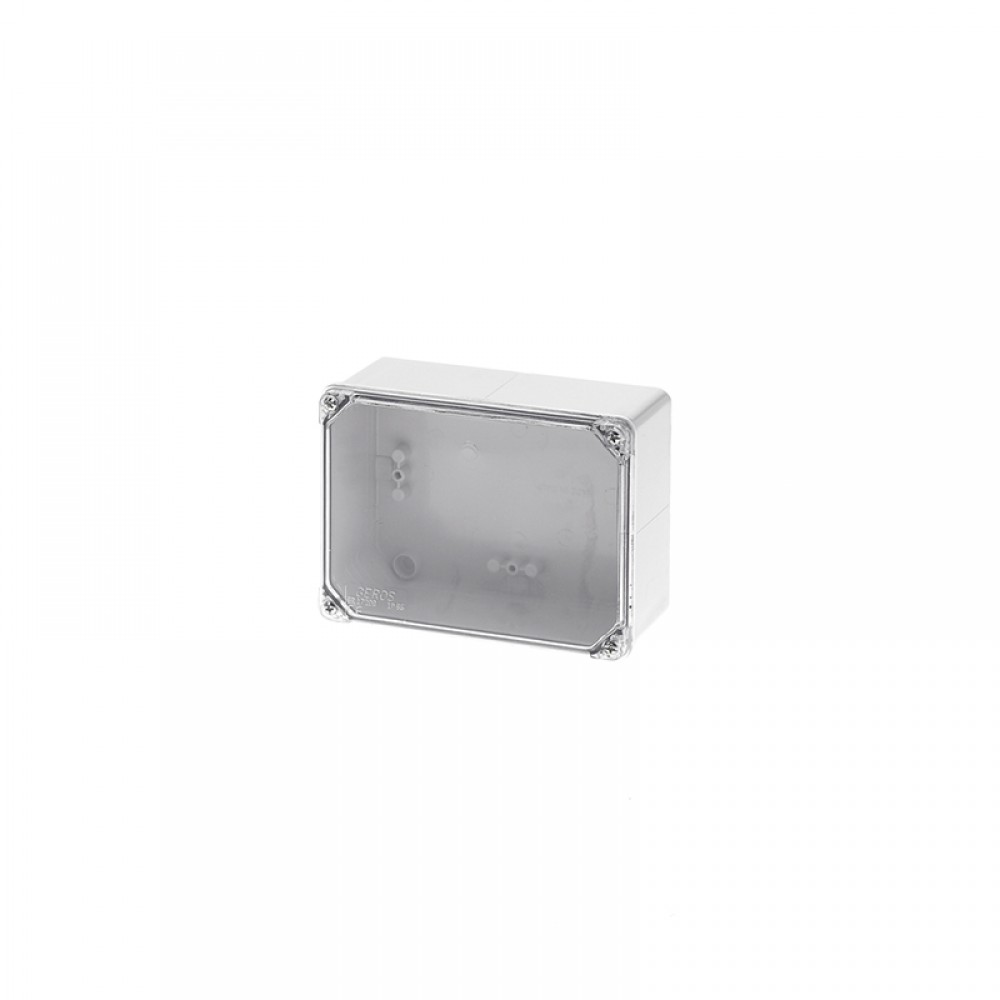 150X110X75 SURF BOX TRANSARENT LID IP65 ACA