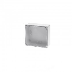 150X140X75 SURF BOX TRANSARENT LID IP65 ACA