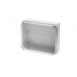 310X240X120 SURF BOX TRANSARENT LID IP65 ACA