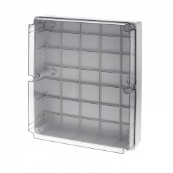 460X380X120 SURF BOX TRANSARENT LID IP65 ACA
